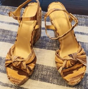 Stuart Weitzman Wedge Sandals - 11 medium